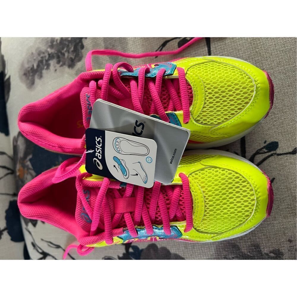 ASICS Gel Contend 3 Running Shoes C566N Women's Size US 5.5 Pink/FYG Reflective - Picture 6 of 12